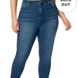 JustFab Plus Skinny Ankle Jeans 16W NWT